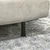 Homestar Sofa postelja 141x90x81 cm siva