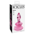 Icicles No 90 Analna kupa, Staklena, Roze