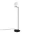 Opviq Podna lampa Luminar-14180, 37x30x140 cm, IP20, Crna
