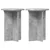 Stalak za biljke 2 pcs Betonska siva O29,5 x 40 cm