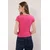 Trendyol Milla Ženska majica TWOSS24TS00238, Roze