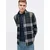 Barbour Srajca Dunoon marine/siva/oliva/pastelno zelena