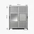 Hanah Home Garderober Pasific Home Fuga 130, 130x216x60 cm, Orah