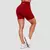 GymBeam Women‘s Ignite Shorts Dark Red