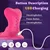 SuperLove Sit & Ride Strong Triple Motor Vibrator with App Pink