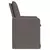 Trpezarijske stolice 2 pcs Svjetlosiva 57 x 67 x 98 cm