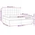 Vidaxl Box spring postelja z vzmetnico LED tem. zelena 200x200cm žamet