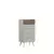 Hanah Home Komoda Milano 5, 60x121x44 cm, Bela