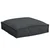 Jastuk 2 pcs Crna 40 x 40 x 8 cm Oxford tkanina