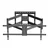 Xstand 43-90 all around Nosač za TV/FULL MOTION/nagib+3 do-12/rotac.60/VESA 800X400/60kg/6-10cm