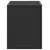 TV ormarić crni 60x31x39,5 cm konstruirano drvo i metal