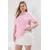 Trendyol Curve Ženska majica Tbbss25Bf00021, Roze