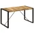 Vidaxl Jedilna miza 140x70x75 cm trden mangov les