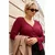 Trendyol Curve Ženska bluza Tbbaw26Af00068, Bordo
