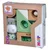 Drevené didaktické kocky so zvukom Baby HIPP Sound Blocks Eichhorn s plyšovým somárikom 8 dielov od 12 mes EH5865