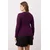 Trendyol Curve Ženska bluza Tbbaw26Af00010, Ljubičasta