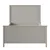 Hanah Home Sento Mm1.43.24.U1 krevet za decu, za dušek 120 × 200 cm, sivi hrast