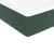 Vidaxl Box spring postelja z vzmetnico temno zelena 140x200 cm žamet