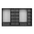 Hanah home Ormar Kale Plus 315x210x52cm Antracit