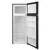 VOX Kombinovani frižider KG2730BE, 143/41 l, LessFrost, Crni