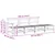 Sekcionalna sofa Vosak Smeđa 252 x 62 x 70,5 cm