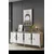 Hanah Home Konzola Tuna 180, 180x75x32 cm, Bela