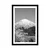 Plakat s paspartujem gora Fuji v črnobeli varianti - 40x60 black