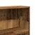 Regal za knjige boja starog drva 80x24x109 cm konstruirano drvo