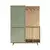 Hanah Home Komplet predsoblja OS1-SY, 147.4x35.5x195.6 cm, Zeleni
