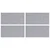 Stepenica Pravokutni 4 pcs Srebrno 50 x 25 cm Aluminij