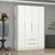 Hanah Home ormar Alin 21033, 140 cm, beli / hrast