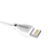 shumee Kabel USB - Lightning za iPhone 2,4 A 1 m, bel