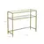 Hanah Home Komoda By-4, 90x80x30 cm, Zlatne boje