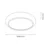 Plafonjerka Gea 36W Led fi 39cm 2520lm 3000-6000K boja zlata Milagro