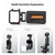 K&F DJI OSMO Pocket 4 Magnetic Mantis Bracket Frame | Cold Shoe, Action Port, 1/4 Mount, Lanyard Ho