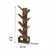 Hanah Home polica za knjige Erine, 40 cm, atlantski bor