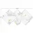 Wallity Slika 4MDF4484, 60x115 cm, 4 dela
