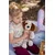 Alltoys Plišasti pes s pikami, 41 cm
