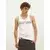 Bershka Majica  temno siva / off-bela