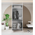 HANAH HOME Ormar Floransa 90 White Anthracite v2