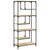 Regal za knjige boja hrasta 81 x 36 x 176 cm konstruirano drvo