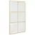 Zid za walk-in tuš Zlatno 115 x 195 cm Staklo otporno na udarce