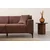 ATELIER DEL SOFA Ugaona sofa New Petra L Corner Cognac