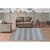 Kayoom PREPROGA Sarai 225 Grau / Weiß   120/170 cm  tkano siva, bela