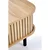 Sto za kafu CASA 90x50 cm braon/crna