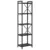 Polica Crni hrast 40 x 30 x 155 cm Konstruirano drvo