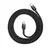 Kabel Baseus cafule Type-C na Type-C 3A sivo crni 1m