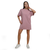 GymBeam Majica haljina Agile Woodrose