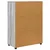 Kupaonski ormar s ladicama Siva Sonoma 72,5 x 36,5 x 100 cm