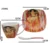 Komplet dveh porcelanastih skodelic Klimt 250 ml kot darilo